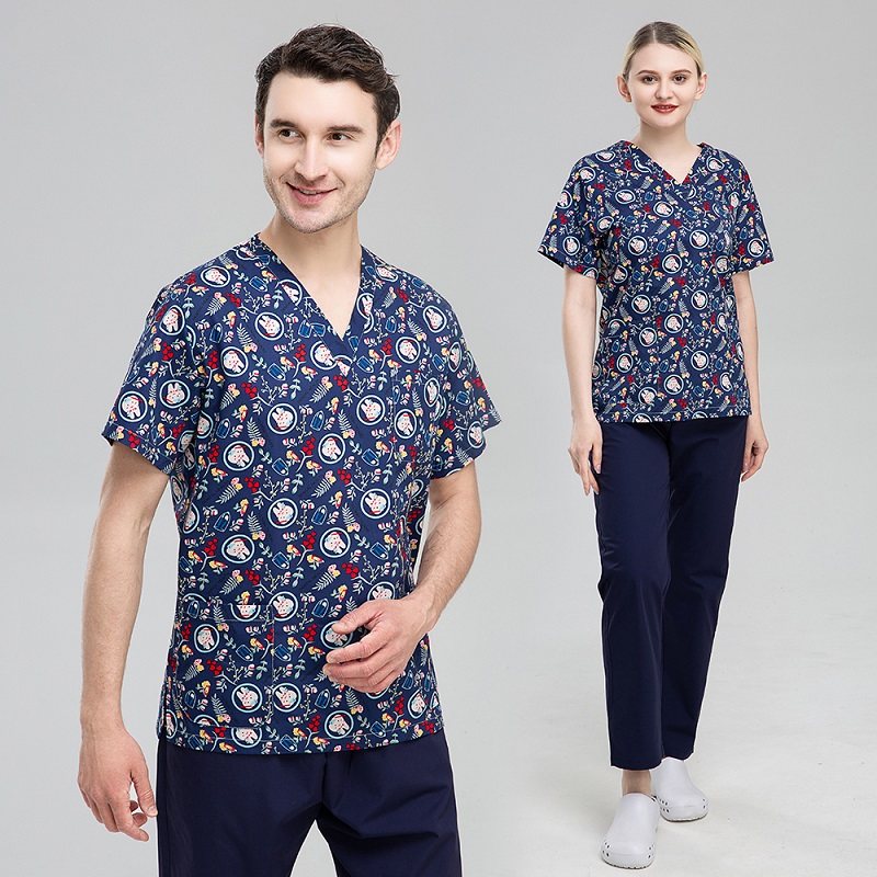 Comfort Care Cartoon Scrubs